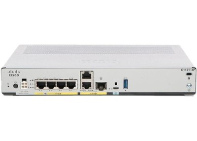 Cisco ISR 1121 C1121-8P-RF Router 8-Port Gigabit PoE SFP Cisco Refresh