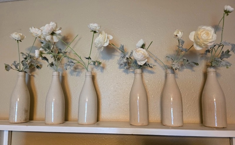 My Grandfather's Ceramic Beer Bottles 