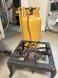 Heavy Duty Cast Iron LPG Gas Ring Cooker Burner
