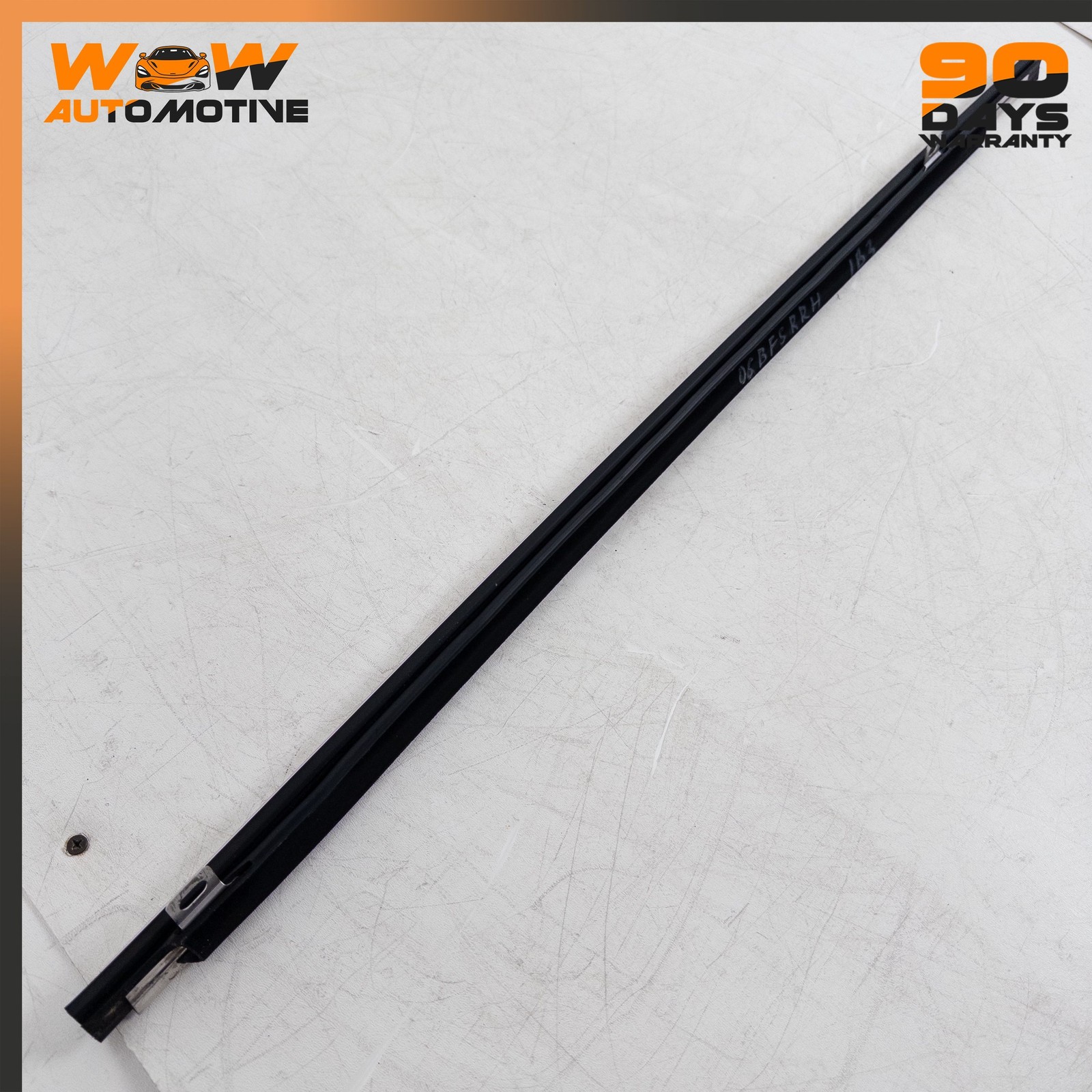 06-13 BENTLEY CONTINENTAL FLYING SPUR REAR RIGHT DOOR WINDOW MOLDING TRIM OEM