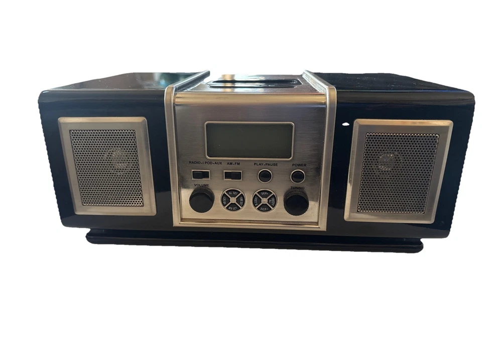 Pottery Barn AM/FM Radio mp3 player Alarm Clock - Image 2 of 4
