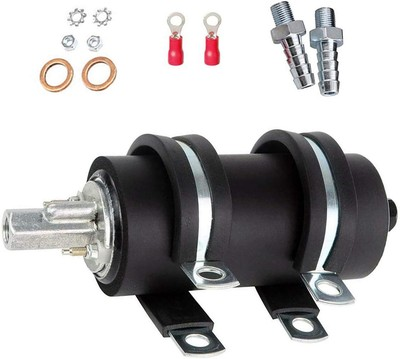 #ad Universal 12V High Flow amp; Pressure External Inline 255LPH Fuel Pump GSL392 Set $29.99