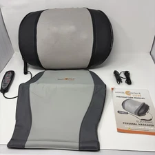 Sonic Comfort Luxe Neck and Back  Massager Spa Massage Heat Portable Therapeutic