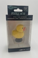Rubber Duck Bobble Head Car Dashboard Decoration Adhesive Base Cute Yellow Duck
