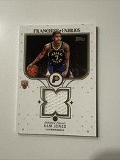 2025-26 Topps - Franchise Fabrics Kam Jones #FF-KO (MEM, RC) for