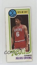 1980-81 Topps Separated Julius Erving #1 HOF 1bi0