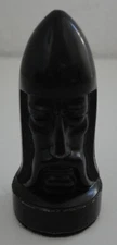 Vintage Peter Ganine Sculpted Gothic Chess Black Pawn Replacement Piece 1957