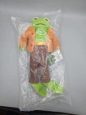 Vintage Frog 12" Plush-Arnold Lobel Frog And Toad Are Friends Soft Sealed Toy