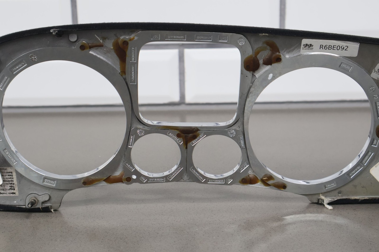 Bentley Continental Flying Spur 2006 Left Dash trim bezels Set