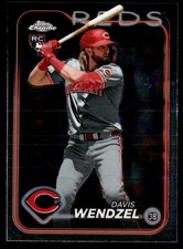 DAVIS WENDZEL 2024 TOPPS CHROME UPDATE RC CINCINNATI REDS #USC83