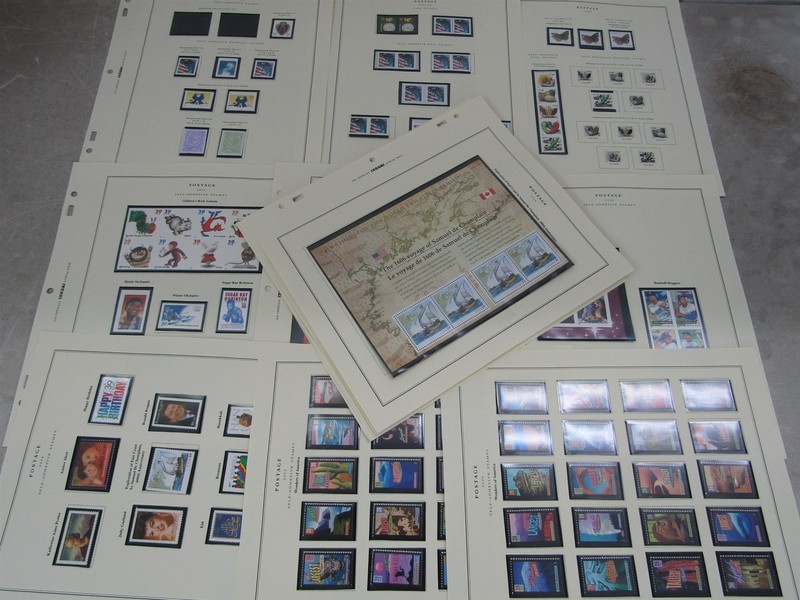Nystamps US & forever 2006/7 mint NH stamp collection Scott Album p H face u12xz