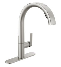 Delta 19824LF-SP Keele Spotshield Stainless Pull-Down Kitchen Faucet