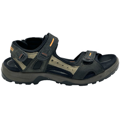 Ecco Offroad Yucatan Black Mole Sandals 3266 Mens Shoes Size US 9-9.5/EUR 43