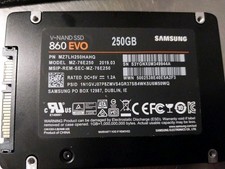 Samsung 860 Evo 250GB, Internal, 2.5 inch (MZ-76E250B/AM) Internal SSD
