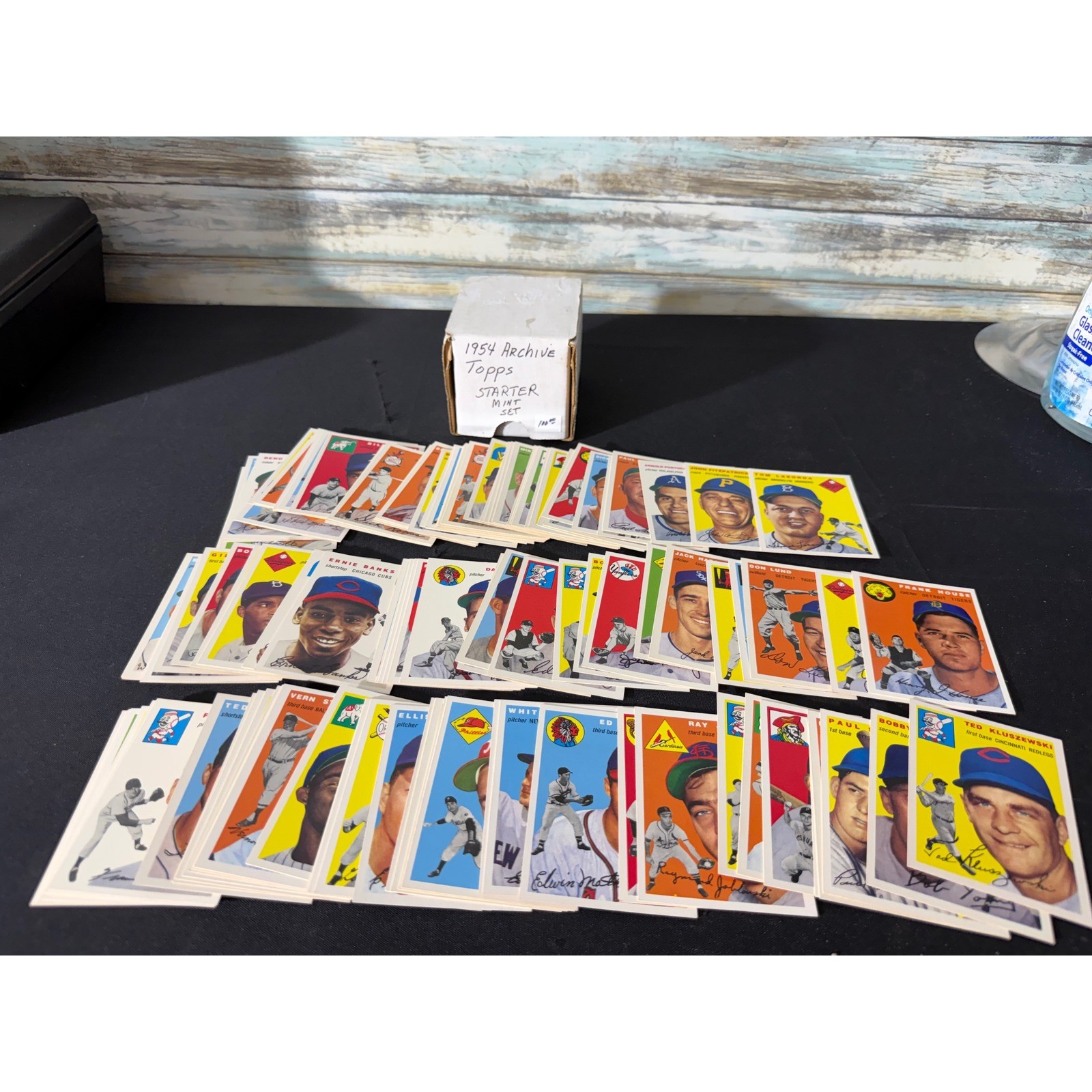 Topps 1954 Archive Baseball Starter Set Mint Ernie Banks Lasorda Lot