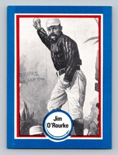 1976 Shakey’s Pizza #37 Jim O’Rourke – NY Giants – SUPER RARE – HOF Vintage