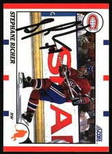 1990 Score Stephane Richer 75 Auto