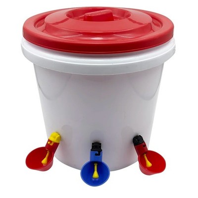 5-20pcs Poultry Water Drinking Cups Feeder Chicken Hen Plastic Automatic Drinker