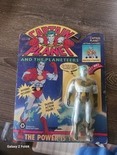 CAPTAIN PLANET w/ POWER COMMANDS Factory Sealed *NEW* Tiger Toys 1991