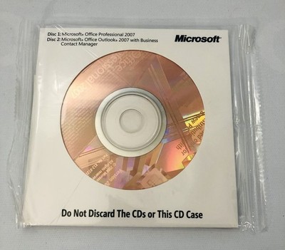 Microsoft Office 2007 Professional Full English Version =BRAND NEW, SEALED=
