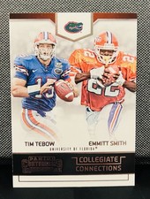 2016 Contenders Draft Picks - Collegiate Connections Emmitt Smith/Tim Tebow #7
