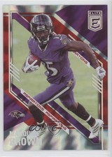 2021 Panini Donruss Elite Aspirations Shimmer 264/499 Marquise Brown #94 0y59