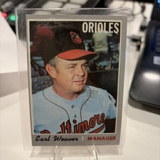 1970 Topps - Earl Weaver #148