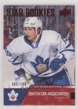 2021 Upper Deck AHL Star Rookies Exclusives 65/100 Semyon Der-Arguchintsev 01ks
