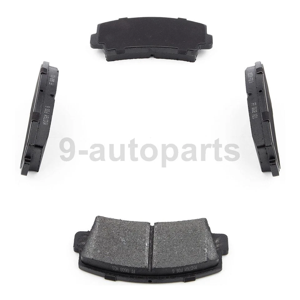 Rotores de freno de disco delanteros + pastillas de freno para Ford Courier 1977 1978 1979 1980 - 1982 Foto 4 de 4