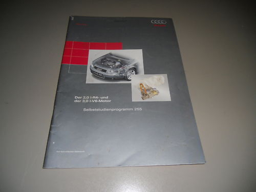 SSP 255 Audi A4 B6 2,0 l R4 3,0 V6 Motor Stand 03/2001 - Bild 1 von 1