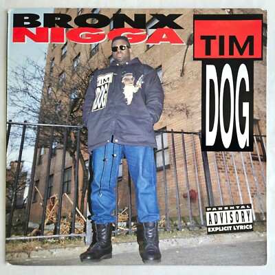 1992 - TIM DOG - BRONX NIGGA - RUFFHOUSE RECORDS ORIGINAL