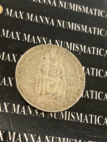 VATICANO 10 L. 1935 PIO XI C. VATMOD-17 - Picture 2 of 2