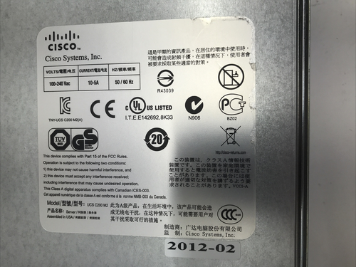 Cisco UCS C200 M2 Server 24GB 2x Intel Xeon E5506 2.13GHz Boots to BIOS - Picture 15 of 15