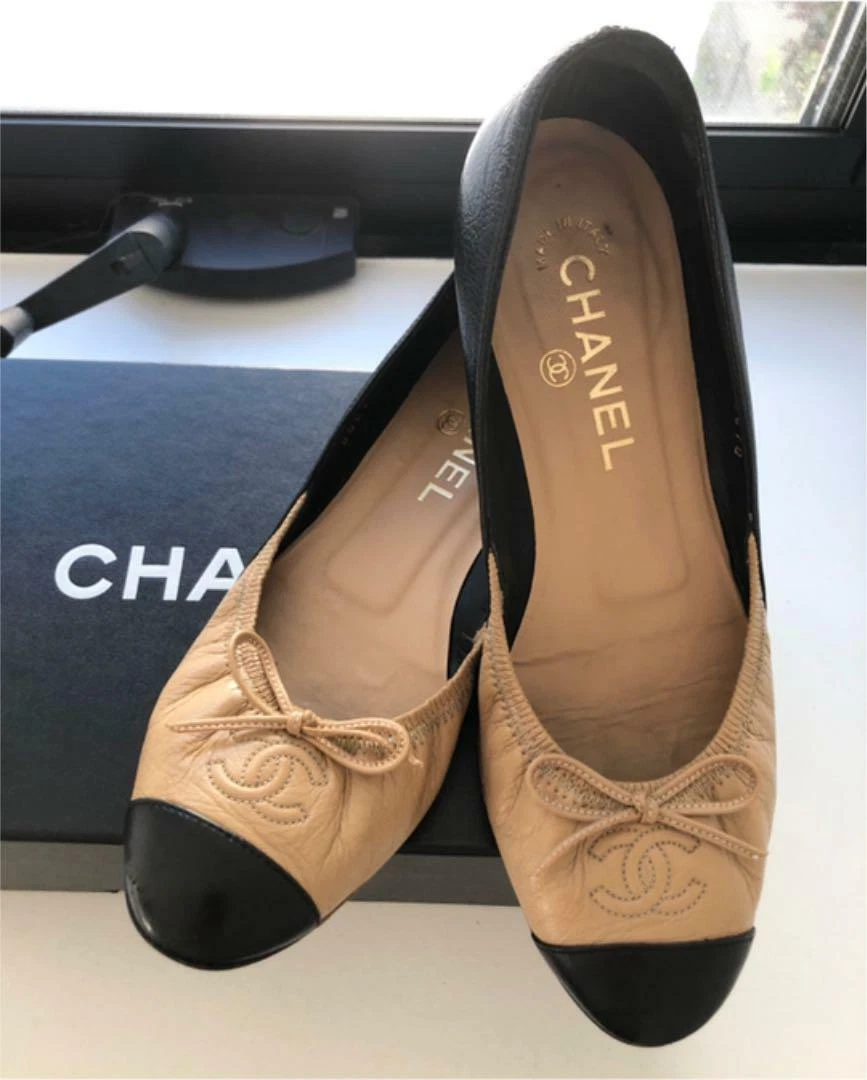 chanel ballet slippers women