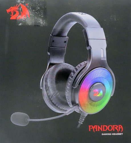Redragon Pandora H350 RGB Gaming Headphone 7.1 USB Surround sound headset  Earphones With Microphone for Computer PC|Headphone/Headset| - AliExpress