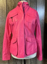 • Worth New York Pink Jacket Coat Women's Size P Petite Nwot