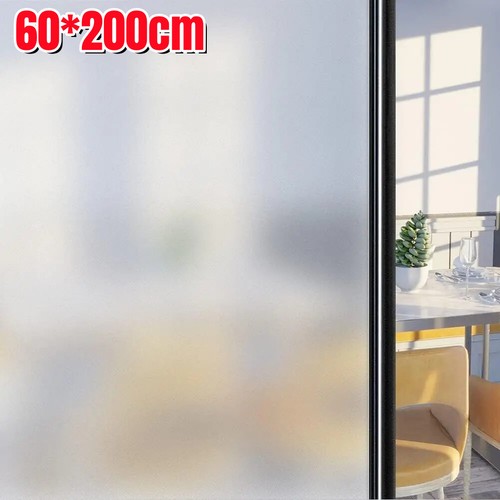 Window Film AntiUV Privacy Protection SelfAdhesive Reusable Opaque 60