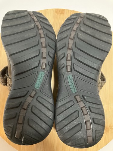 LL BEAN Women's Brown Leather Sport Mary Jane Active Soles Shoes Slip Ons SZ 7 M - Picture 9 of 10