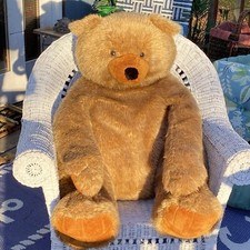 Melissa  Doug Huge 26" when sitting Sitting Lovable Brown Teddy Bear 2138