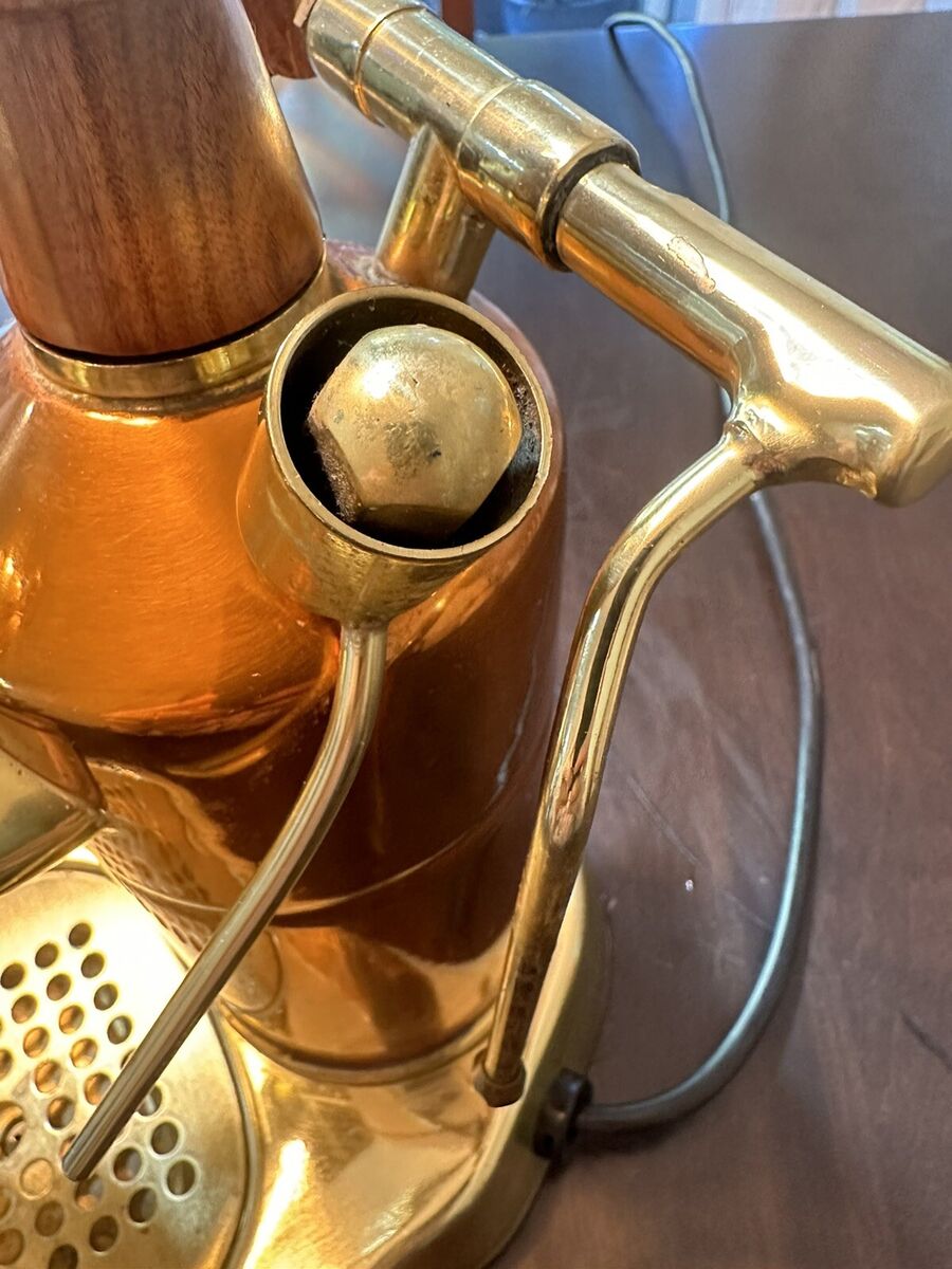 La Pavoni Europiccola Copper and Brass Espresso Machine for La Pavoni Europiccola Copper and Brass Espresso Machine for