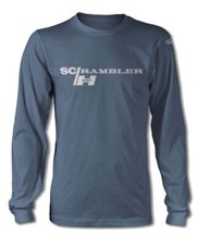 1969 Amc Hurst Sc Rambler Emblem T-shirt - Long Sleeves - Emblem