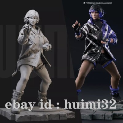 レア　レネ　RENE 3dプリントフィギュア　大きめ チェコ 1/10 Resin Model Reina Tekken 8 3D Printed Model Unassembled