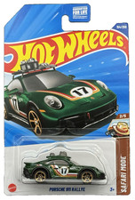 Hot Wheels 2025 HW Safari Mode 2/5 Green Porsche 911 Rallye