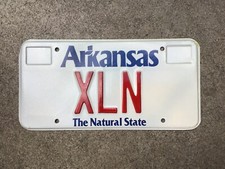 ARKANSAS - VANITY - LICENSE PLATE - NOS
