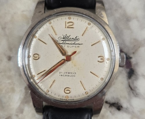 atlantic varldmastarur jet super 21 jewel incabloc swiss made