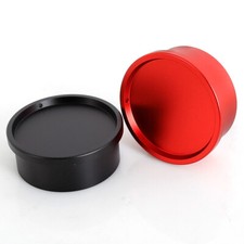 Metal Dust Cap Dust Plug for Astronomical Telescope Accessories Black/Red