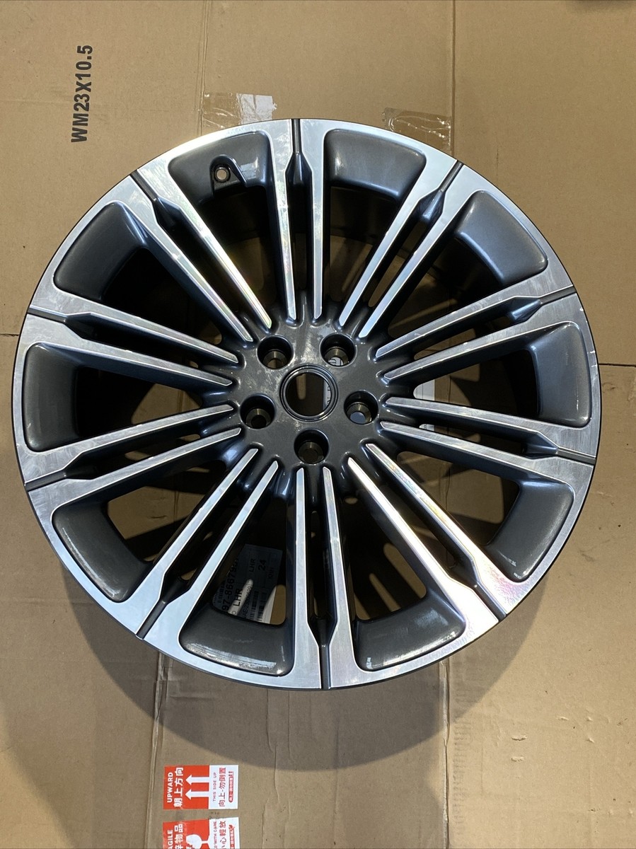 Genuine Range Rover L460 23” Style 1075 Diamond Cut and Grey Alloy