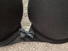 VICTORIA'S SECRET BLACK Matt PADDED BRA 34B EUC — photo 4