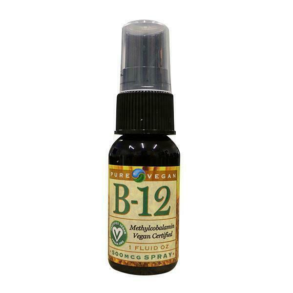Pure Vegan Vitamin B12 Methylcobalamin Spray 1 Ounce for sale online eBay