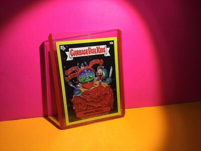 2020 Garbage Pail Kids BIZARRE HOLIDAYS November Week 4 Yellow Dinner Bell